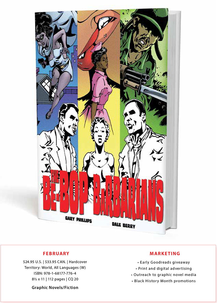 Bebop Barbarians Ad Slick